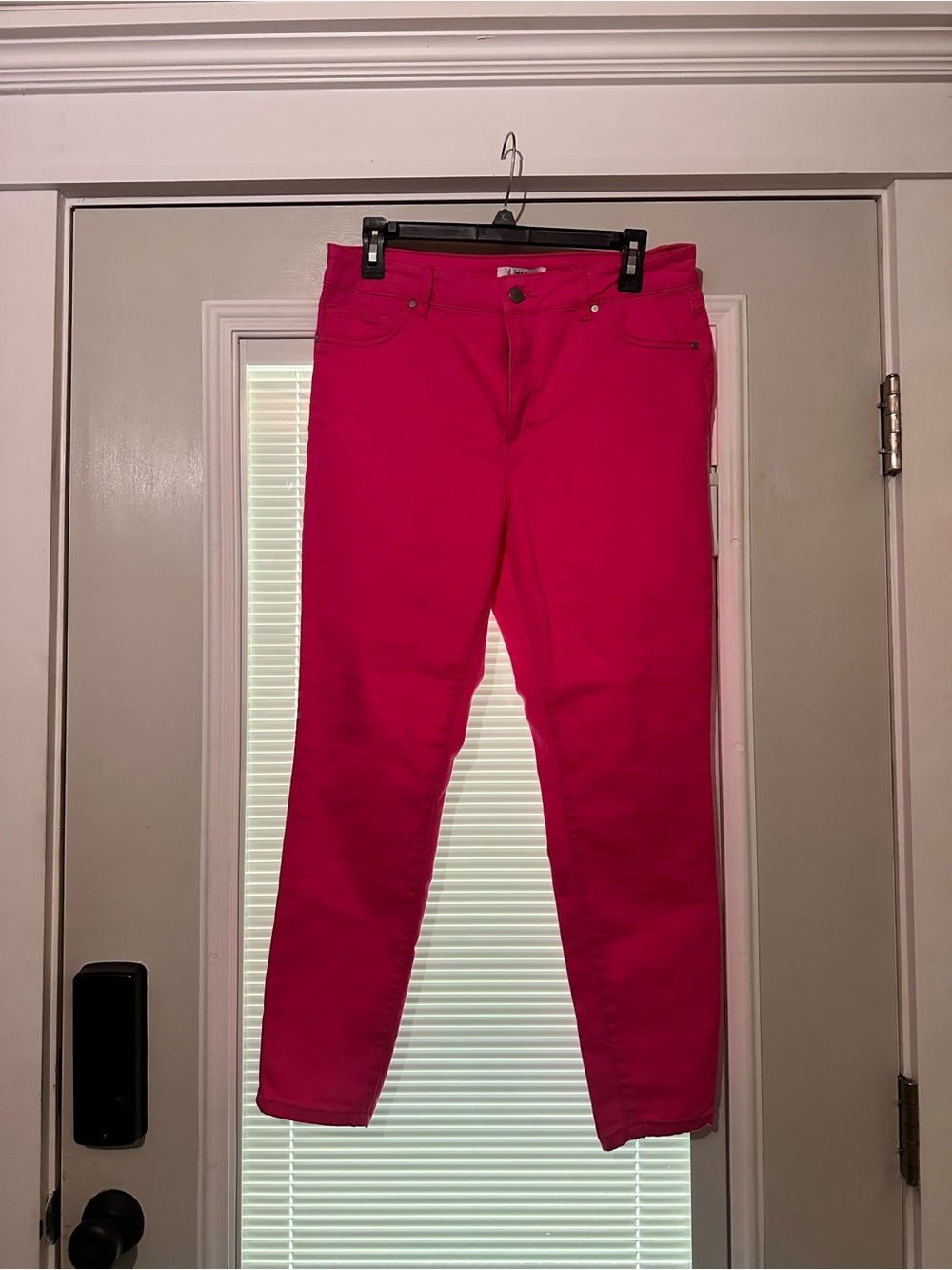 d. jeans Bright Pink Skinny Women's Jeans